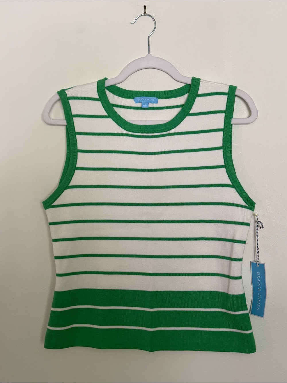 Draper James | Sleeveless Sweater Stripe Tank | NWT